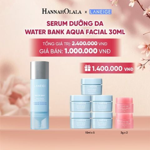  MỚI - LANEIGE WATER BANK AQUA FACIAL 30ML - A1833 