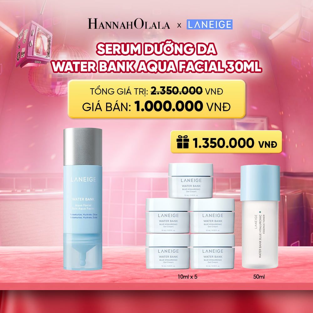  MỚI - LANEIGE WATER BANK AQUA FACIAL 30ML_K243 