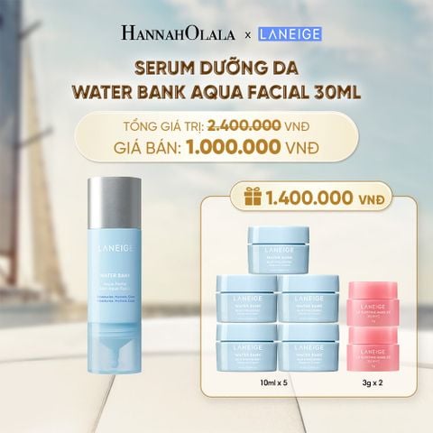  MỚI - LANEIGE WATER BANK AQUA FACIAL 30ML - A1833 
