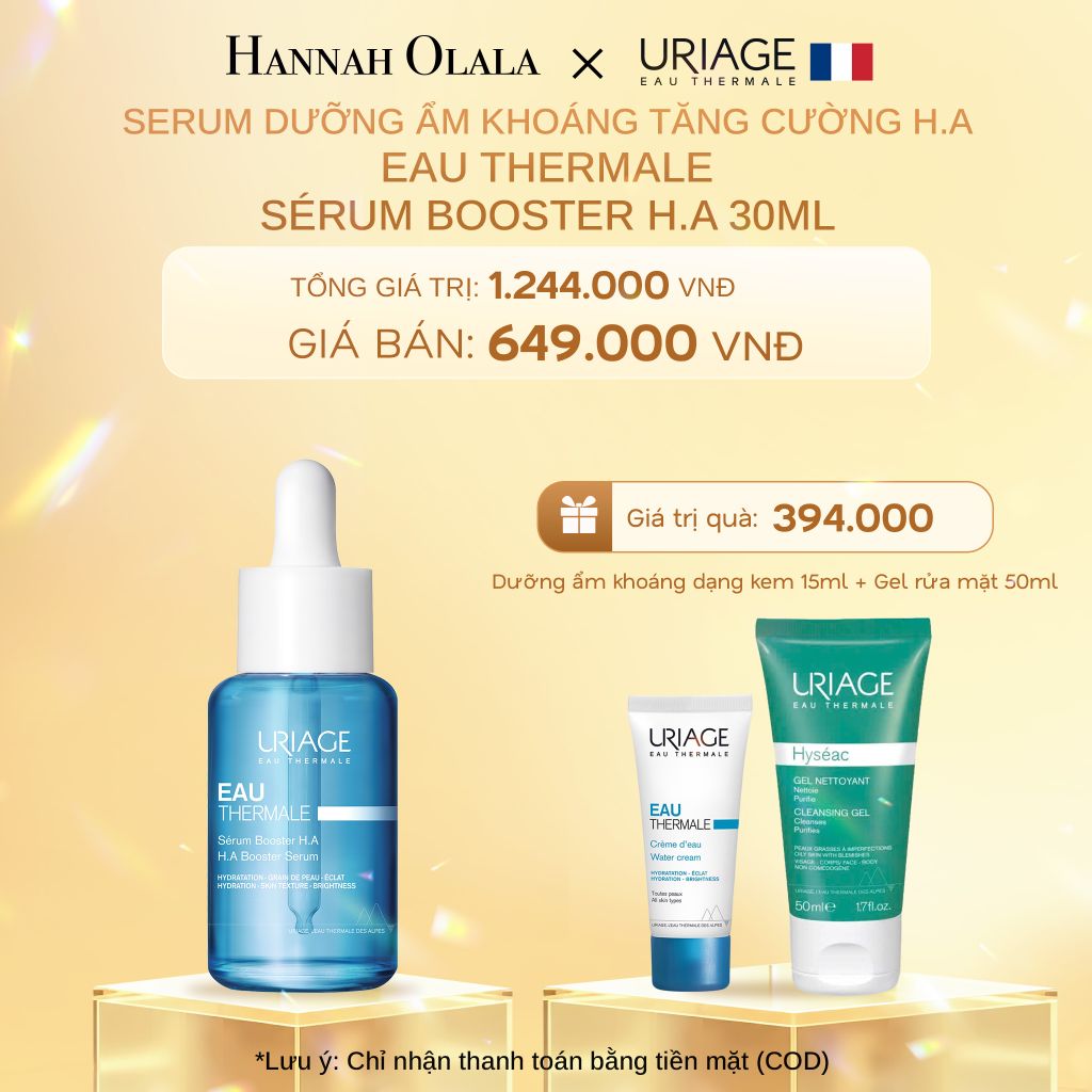  C724_DEAL 8: SERUM DƯỠNG ẨM KHOÁNG TĂNG CƯỜNG H.A EAU THERMALE SÉRUM BOOSTER H.A 30ML 