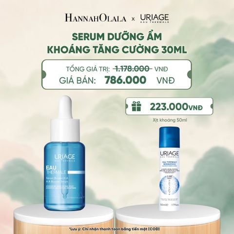  SERUM DƯỠNG ẨM KHOÁNG TĂNG CƯỜNG H.A EAU THERMALE SÉRUM BOOSTER H.A 30ML 