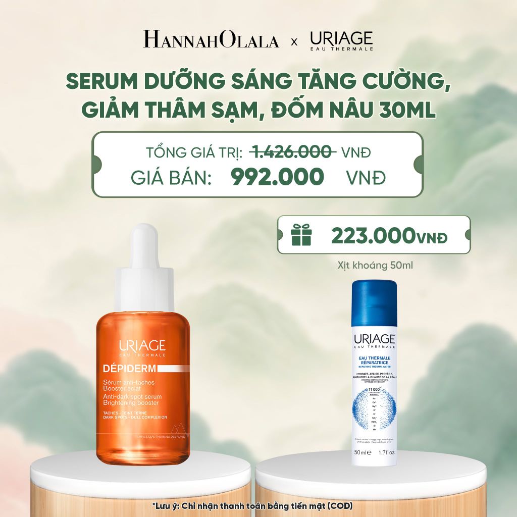  SERUM DƯỠNG SÁNG TĂNG CƯỜNG, GIẢM THÂM SẠM, ĐỐM NÂU DÉPIDERM ANTI-DARK SPOT BRIGHTENING BOOSTER 30ML - A112 