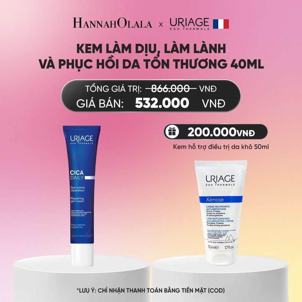  KEM LÀM DỊU, LÀM LÀNH VÀ PHỤC HỒI DA TỔN THƯƠNG HẰNG NGÀY CICA DAILY GEL-CRÈME 40ML_A269 