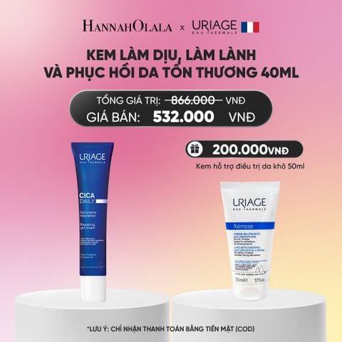  KEM LÀM DỊU, LÀM LÀNH VÀ PHỤC HỒI DA TỔN THƯƠNG HẰNG NGÀY CICA DAILY GEL-CRÈME 40ML_A269 