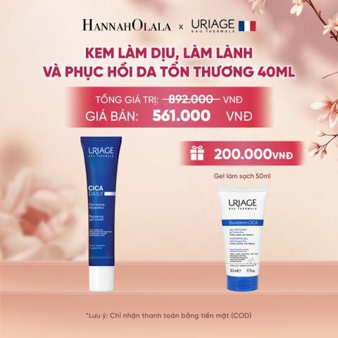  KEM LÀM DỊU, LÀM LÀNH VÀ PHỤC HỒI DA TỔN THƯƠNG HẰNG NGÀY CICA DAILY GEL-CRÈME 40ML 