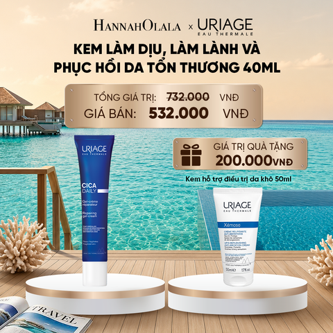  KEM LÀM DỊU, LÀM LÀNH VÀ PHỤC HỒI DA TỔN THƯƠNG HẰNG NGÀY CICA DAILY GEL-CRÈME 40ML_ D1460 