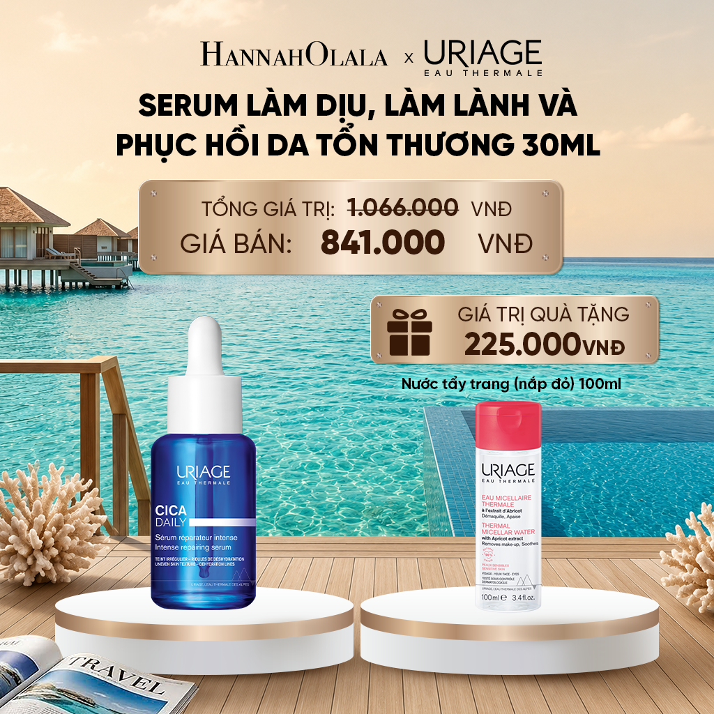  SERUM LÀM DỊU, LÀM LÀNH VÀ PHỤC HỒI DA TỔN THƯƠNG HẰNG NGÀY CICA DAILY SERUM 30ML_ D1509 