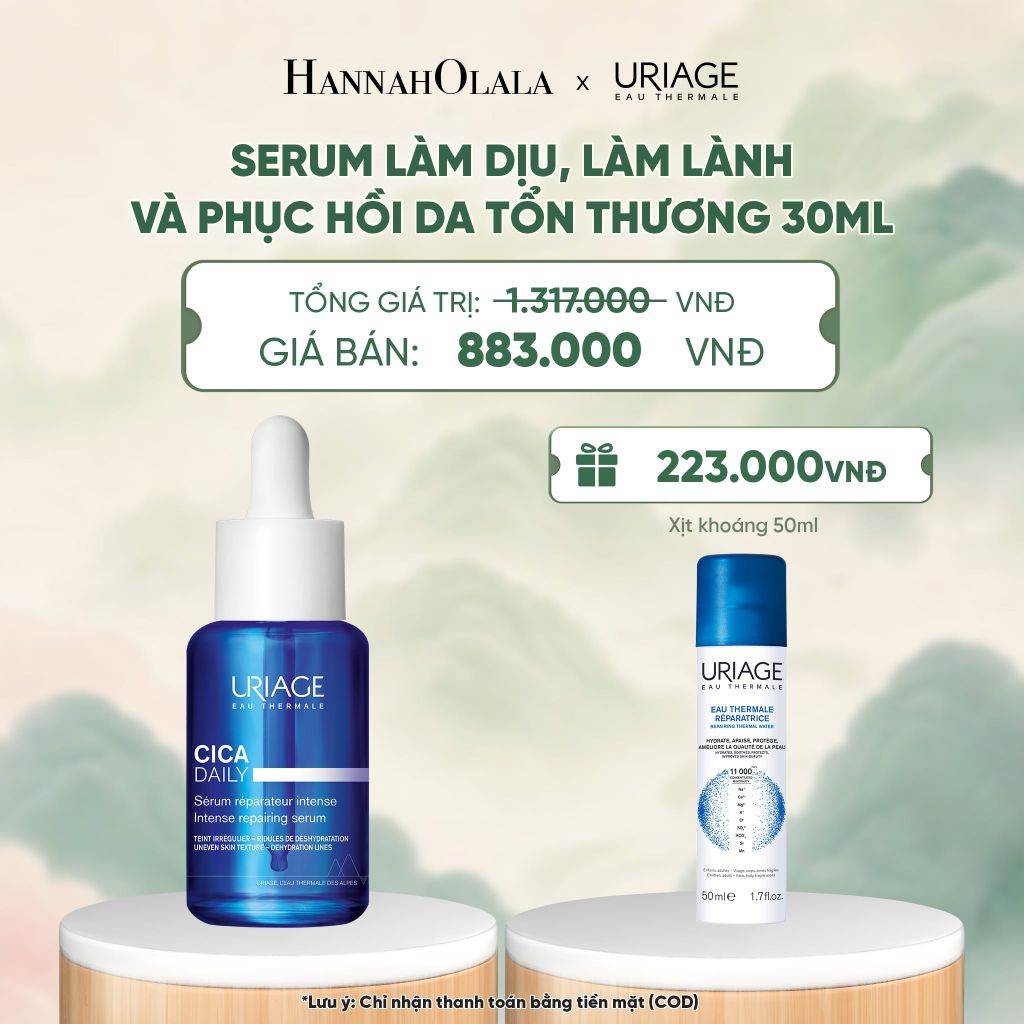  SERUM LÀM DỊU, LÀM LÀNH VÀ PHỤC HỒI DA TỔN THƯƠNG HẰNG NGÀY CICA DAILY SERUM 30ML - A114 