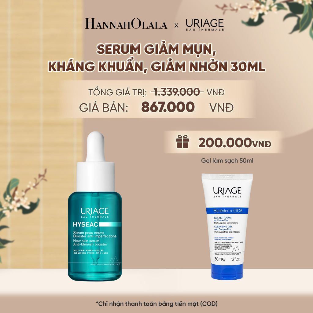  SERUM GIẢM MỤN, KHÁNG KHUẨN, GIẢM NHỜN HYSEAC SÉRUM BOOSTER ANTI-IMPERFECT 30ML - A2248 