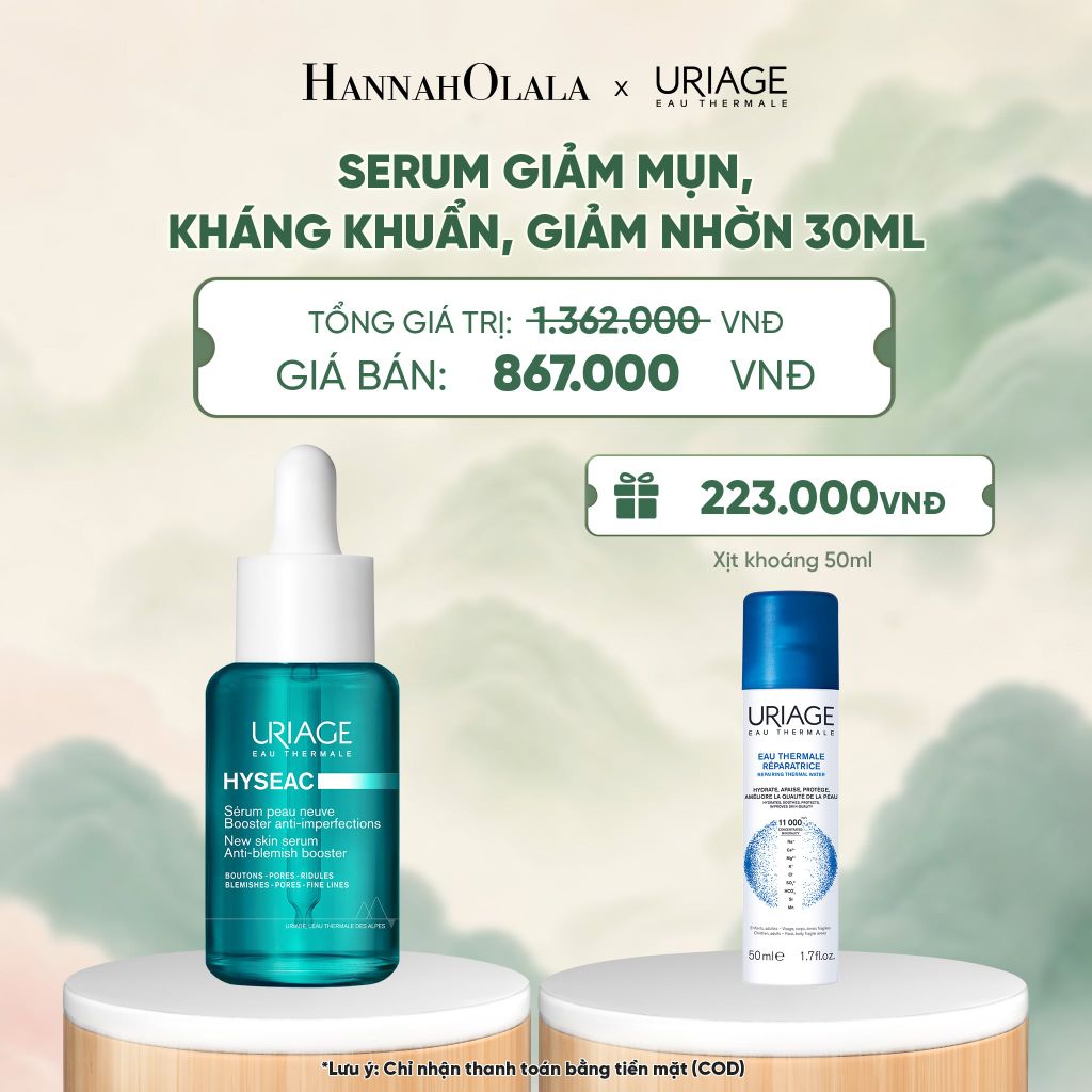  SERUM GIẢM MỤN, KHÁNG KHUẨN, GIẢM NHỜN HYSEAC SÉRUM BOOSTER ANTI-IMPERFECT 30ML - A116 