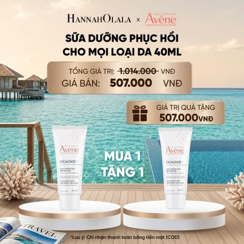  SỮA DƯỠNG PHỤC HỒI CHO MỌI LOẠI DA AVÈNE CICALFATE+ HYDRATING SKIN REPAIRING EMULSION 40ML_ D394 