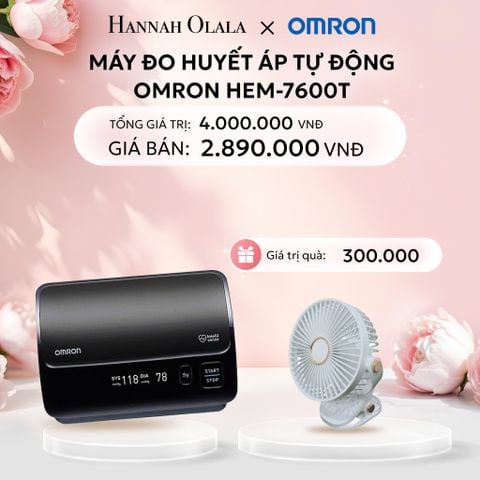  E817: DEAL 5: MÁY ĐO HUYẾT ÁP TỰ ĐỘNG OMRON HEM-7600T 