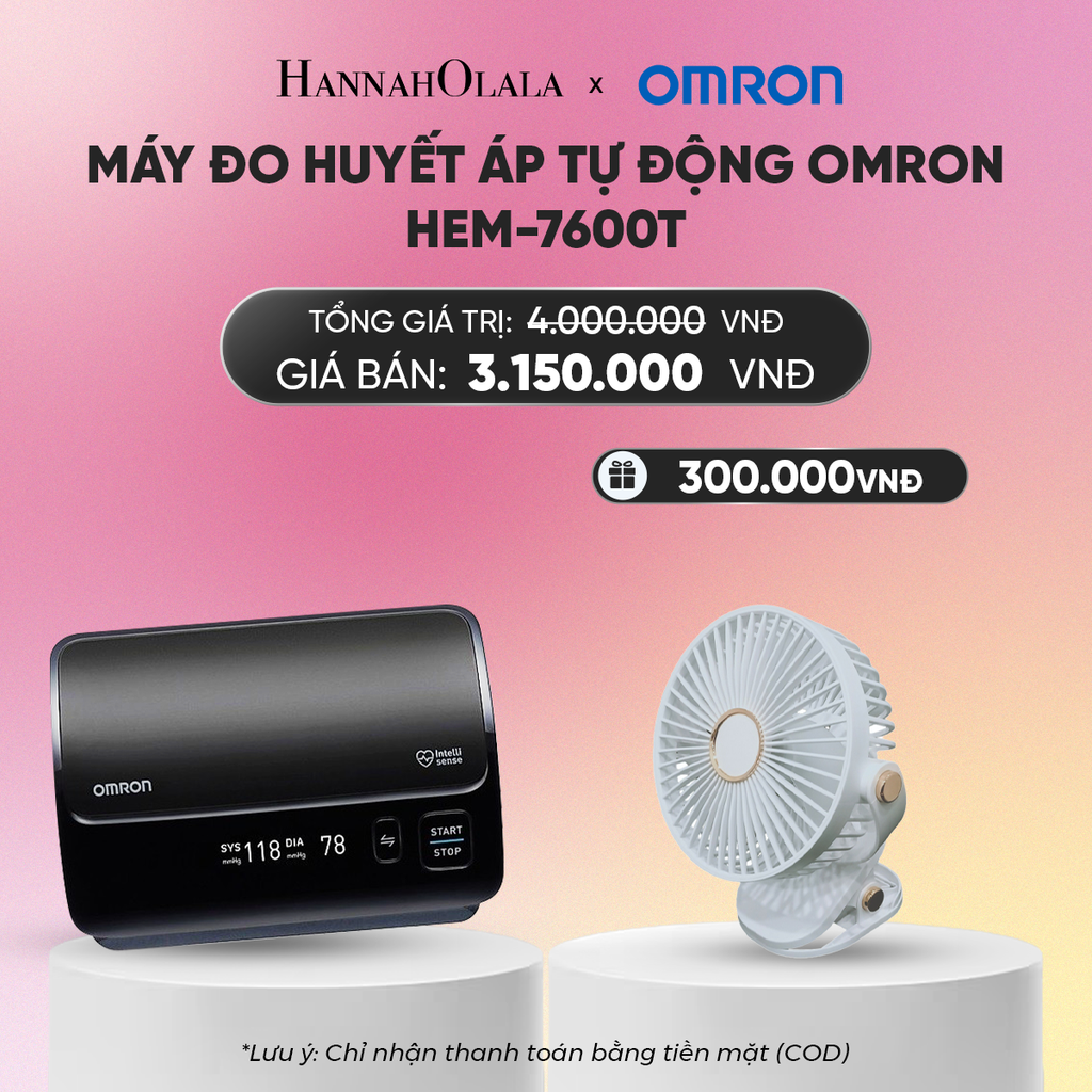  MÁY ĐO HUYẾT ÁP TỰ ĐỘNG OMRON HEM-7600T_A831 