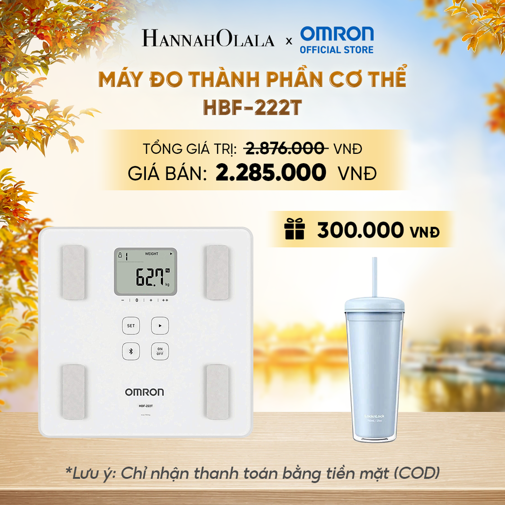  MÁY ĐO THÀNH PHẦN CƠ THỂ OMRON HBF-222T - E187 