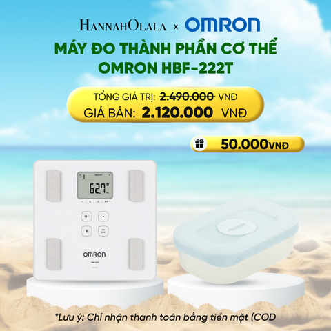  DEAL 8: MÁY ĐO THÀNH PHẦN CƠ THỂ OMRON HBF-222T 