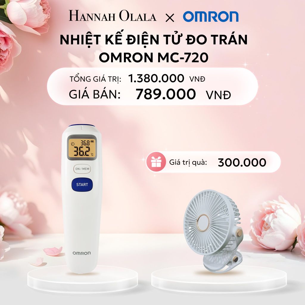  E813: DEAL 1: NHIỆT KẾ ĐIỆN TỬ ĐO TRÁN OMRON MC-720 