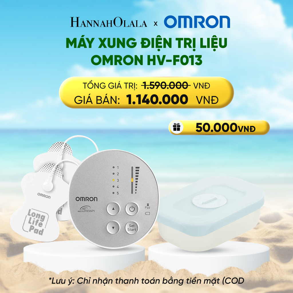  DEAL 6: MÁY XUNG ĐIỆN TRỊ LIỆU OMRON HV-F013 