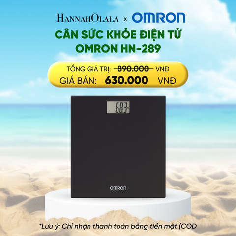  DEAL 4: CÂN SỨC KHỎE ĐIỆN TỬ OMRON HN-289 