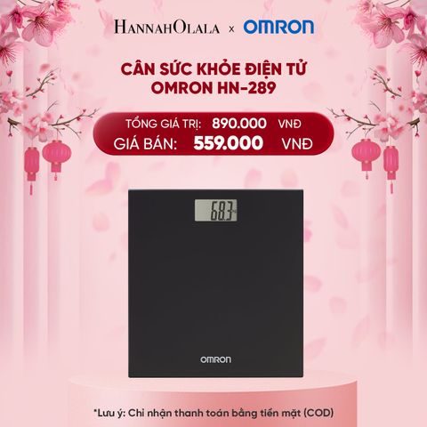  DEAL 4: CÂN SỨC KHỎE ĐIỆN TỬ OMRON HN-289 