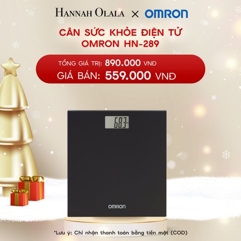  A1828_DEAL 5: CÂN SỨC KHỎE ĐIỆN TỬ OMRON HN-289 