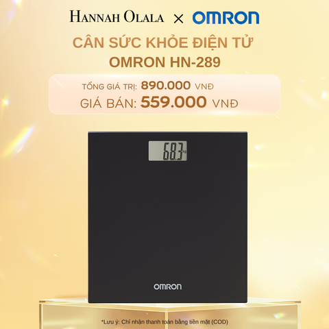  DEAL 6: CÂN SỨC KHỎE ĐIỆN TỬ OMRON HN-289 