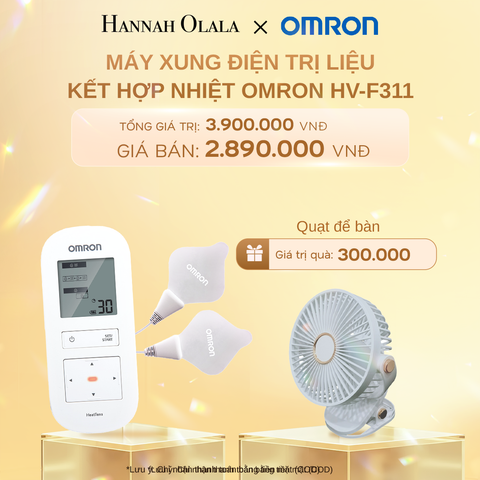  DEAL 7: MÁY XUNG ĐIỆN TRỊ LIỆU KẾT HỢP NHIỆT OMRON HV-F311 