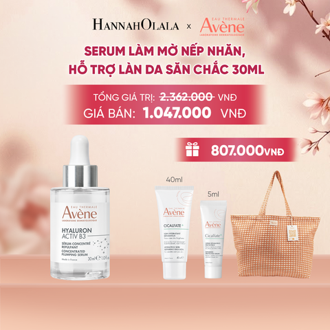  SERUM LÀM MỜ NẾP NHĂN, HỖ TRỢ LÀN DA SĂN CHẮC EAU THERMALE AVÈNE HYALURON ACTIV B3 SERUM 30ML 