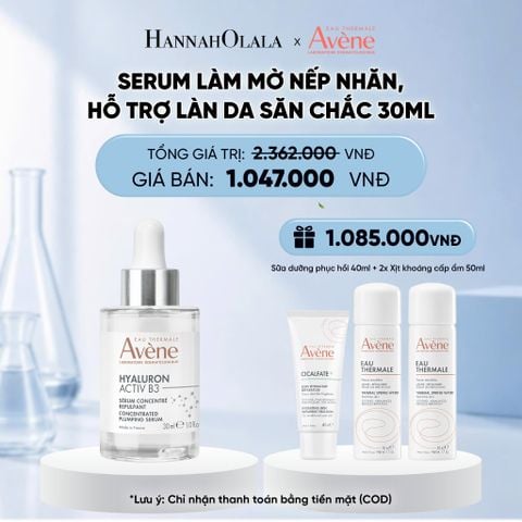  SERUM LÀM MỜ NẾP NHĂN, HỖ TRỢ LÀN DA SĂN CHẮC EAU THERMALE AVÈNE HYALURON ACTIV B3 SERUM 30ML 
