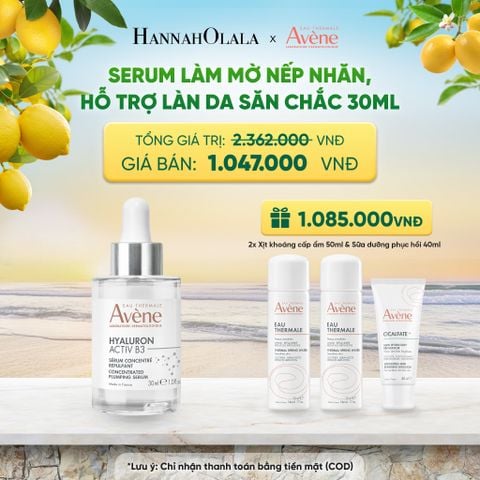  SERUM LÀM MỜ NẾP NHĂN, HỖ TRỢ LÀN DA SĂN CHẮC EAU THERMALE AVÈNE HYALURON ACTIV B3 SERUM 30ML - A1923 