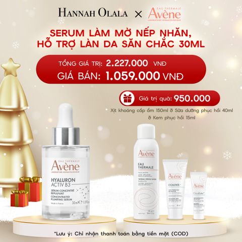  DEAL 5: SERUM LÀM MỜ NẾP NHĂN, HỖ TRỢ LÀN DA SĂN CHẮC EAU THERMALE AVÈNE HYALURON ACTIV B3 SERUM 30ML 