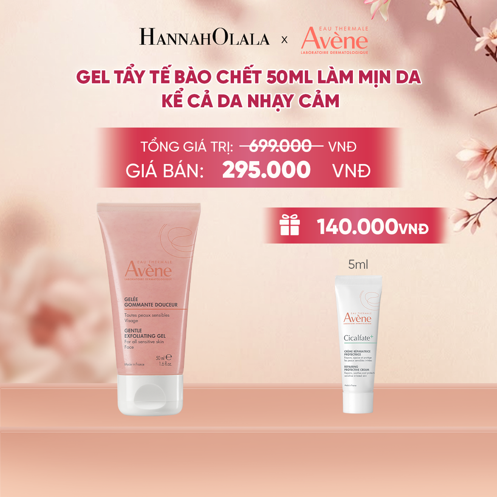  GEL TẨY TẾ BÀO CHẾT EAU THERMALE AVÈNE ESSENTIEL GENTLE EXFOLIATING GEL 50ML LÀM MỊN DA KỂ CẢ DA NHẠY CẢM 