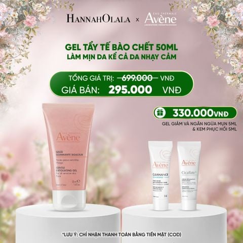  DEAL 8: GEL TẨY TẾ BÀO CHẾT EAU THERMALE AVÈNE ESSENTIEL GENTLE EXFOLIATING GEL 50ML LÀM MỊN DA KỂ CẢ DA NHẠY CẢM 