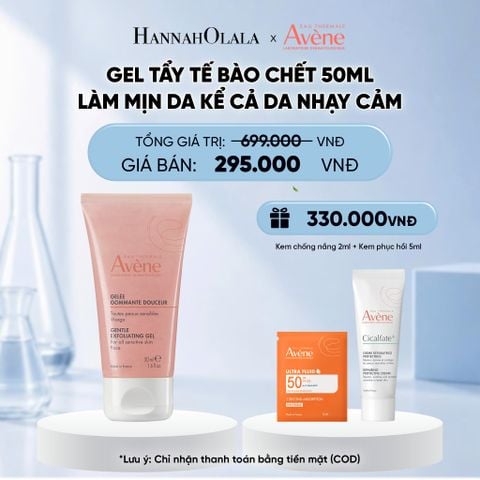  GEL TẨY TẾ BÀO CHẾT EAU THERMALE AVÈNE ESSENTIEL GENTLE EXFOLIATING GEL 50ML LÀM MỊN DA KỂ CẢ DA NHẠY CẢM 