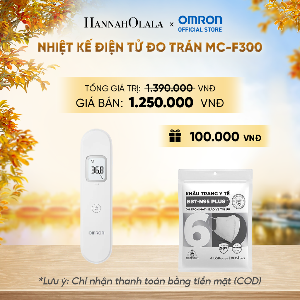  NHIỆT KẾ ĐIỆN TỬ ĐO TRÁN MC-F300 - E188 