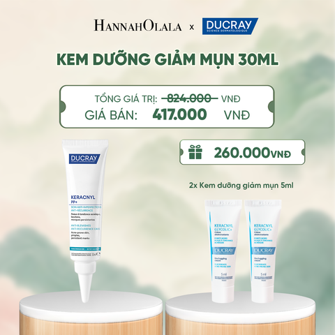  KEM DƯỠNG GIẢM MỤN DUCRAY KERACNYL PP+ 30ML - A69 