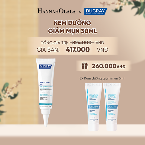  KEM DƯỠNG GIẢM MỤN DUCRAY KERACNYL PP+ CREAM 30ML - A2227 