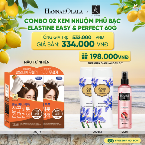 COBMO 02 KEM NHUỘM PHỦ BẠC ELASTINE EASY & PERFECT 60G - A709 