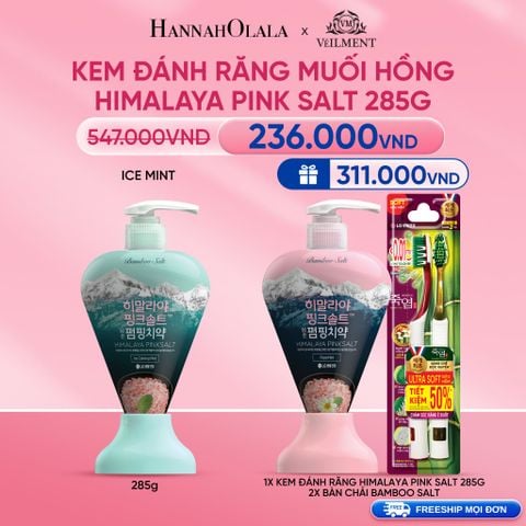  DEAL 10:  KEM ĐÁNH RĂNG ICEMINT HIMALAY PINK SALT 285G 