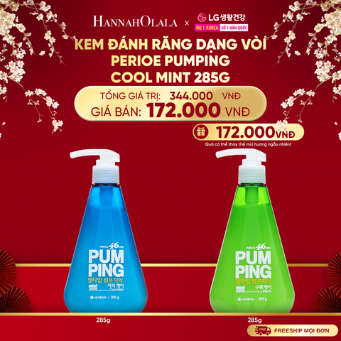 A1401_DEAL53:[FLASH DEAL] KEM ĐÁNH RĂNG DẠNG VÒI PERIOE PUMPING 285G 