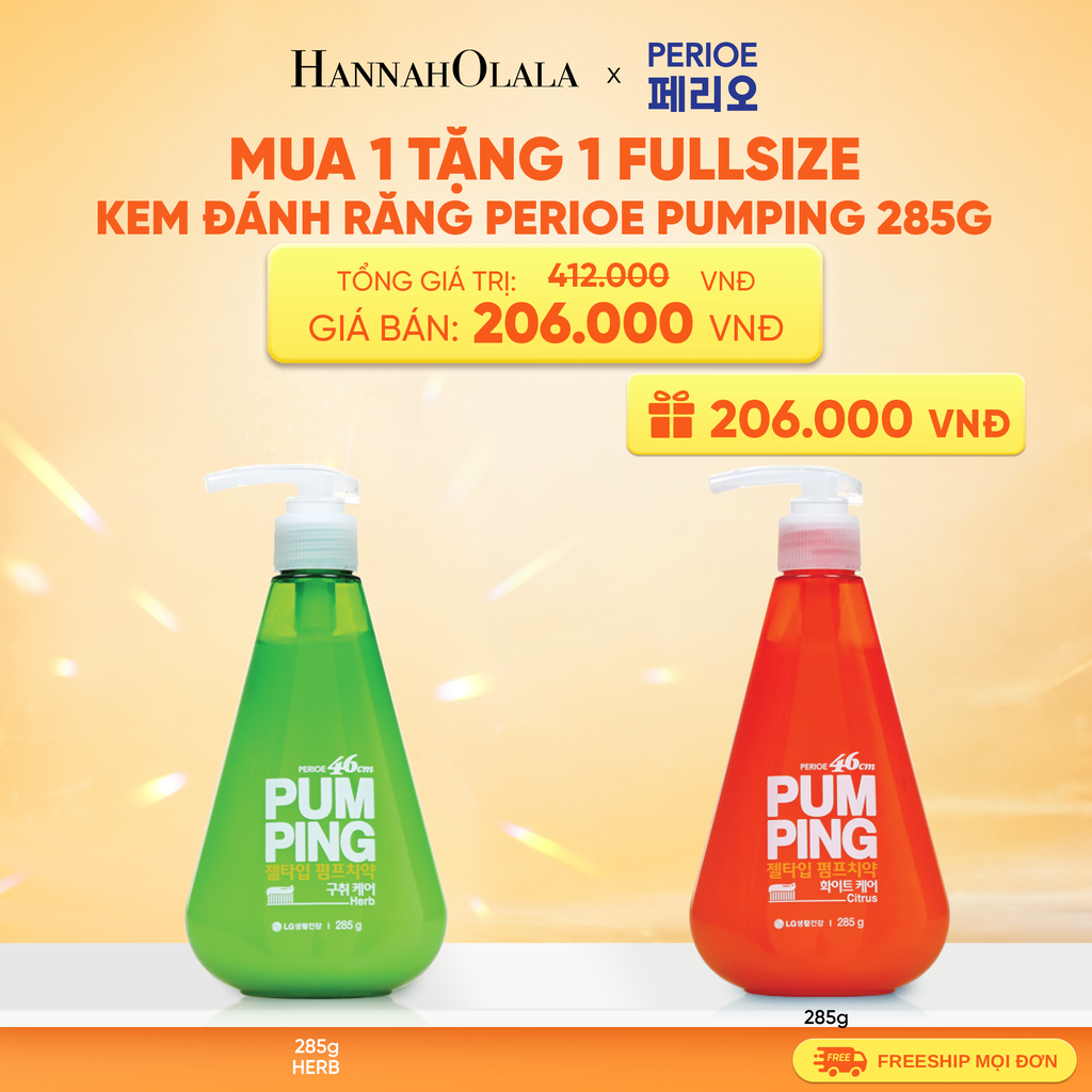  KEM ĐÁNH RĂNG DẠNG VÒI PERIOE PUMPING 285G 