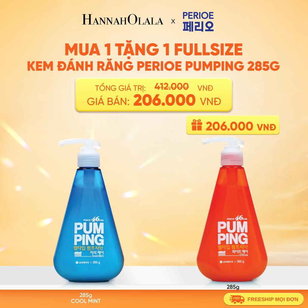 KEM ĐÁNH RĂNG DẠNG VÒI PERIOE PUMPING 285G 