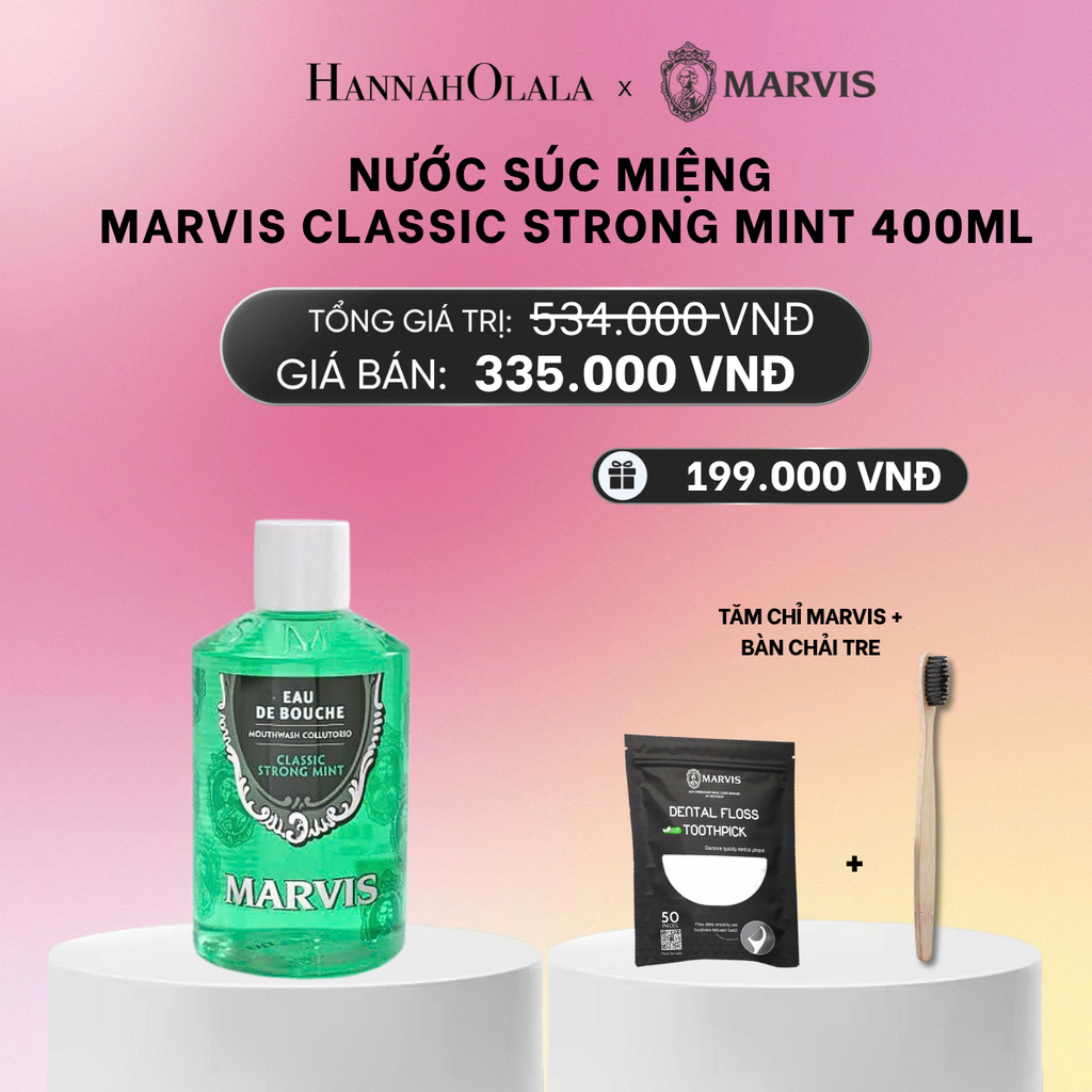  NƯỚC SÚC MIỆNG MARVIS MOUTHWASH 400ML_A1155 