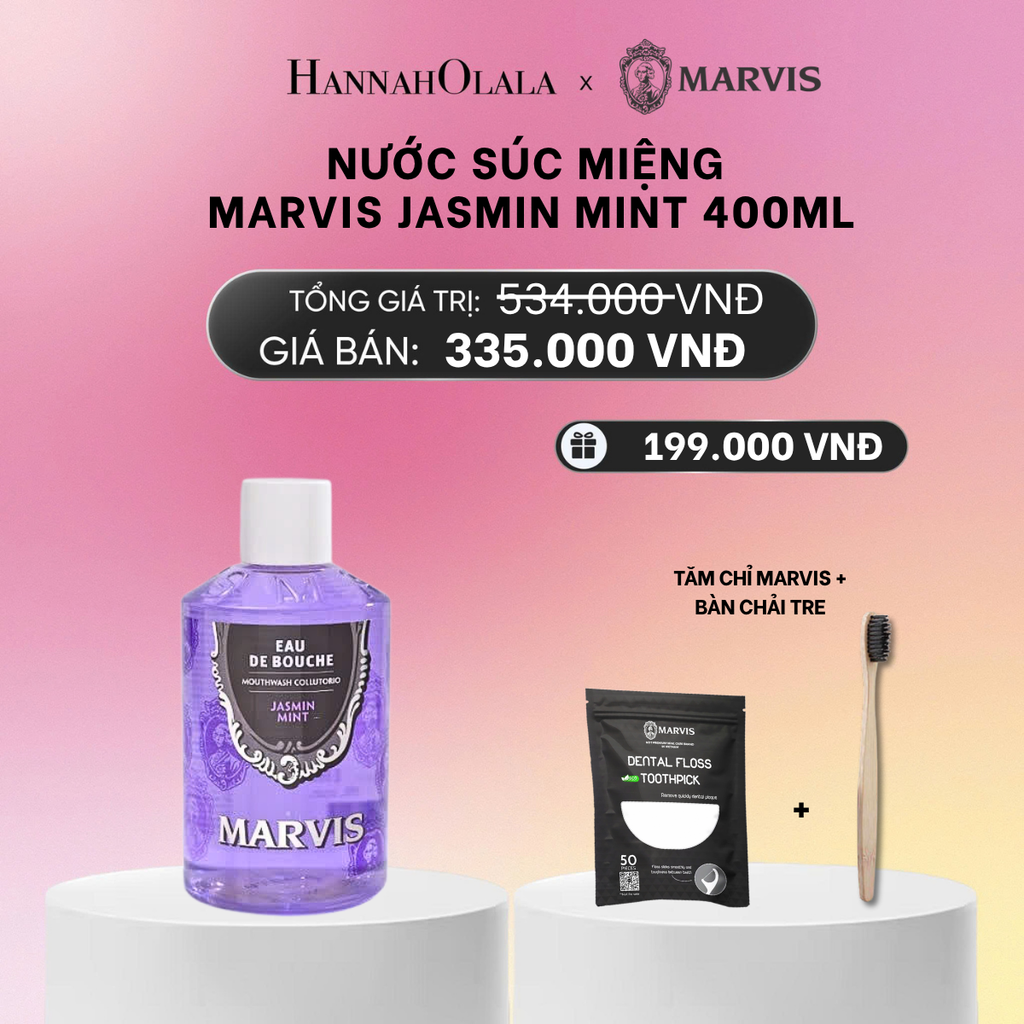  NƯỚC SÚC MIỆNG MARVIS MOUTHWASH 400ML_A1155 
