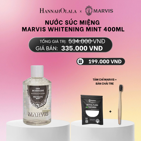  NƯỚC SÚC MIỆNG MARVIS MOUTHWASH 400ML_A1155 