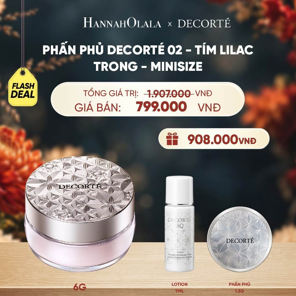  [DEAL SỐC] PHẤN PHỦ DECORTÉ MINISIZE 