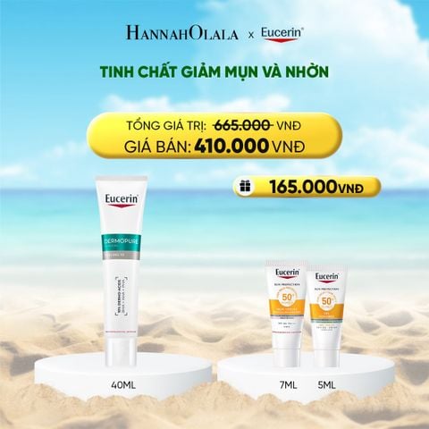  DEAL 10: TINH CHẤT GIẢM MỤN VÀ NHỜN EUCERIN DERMOPURE CLINICAL PEELING 10 40ML 