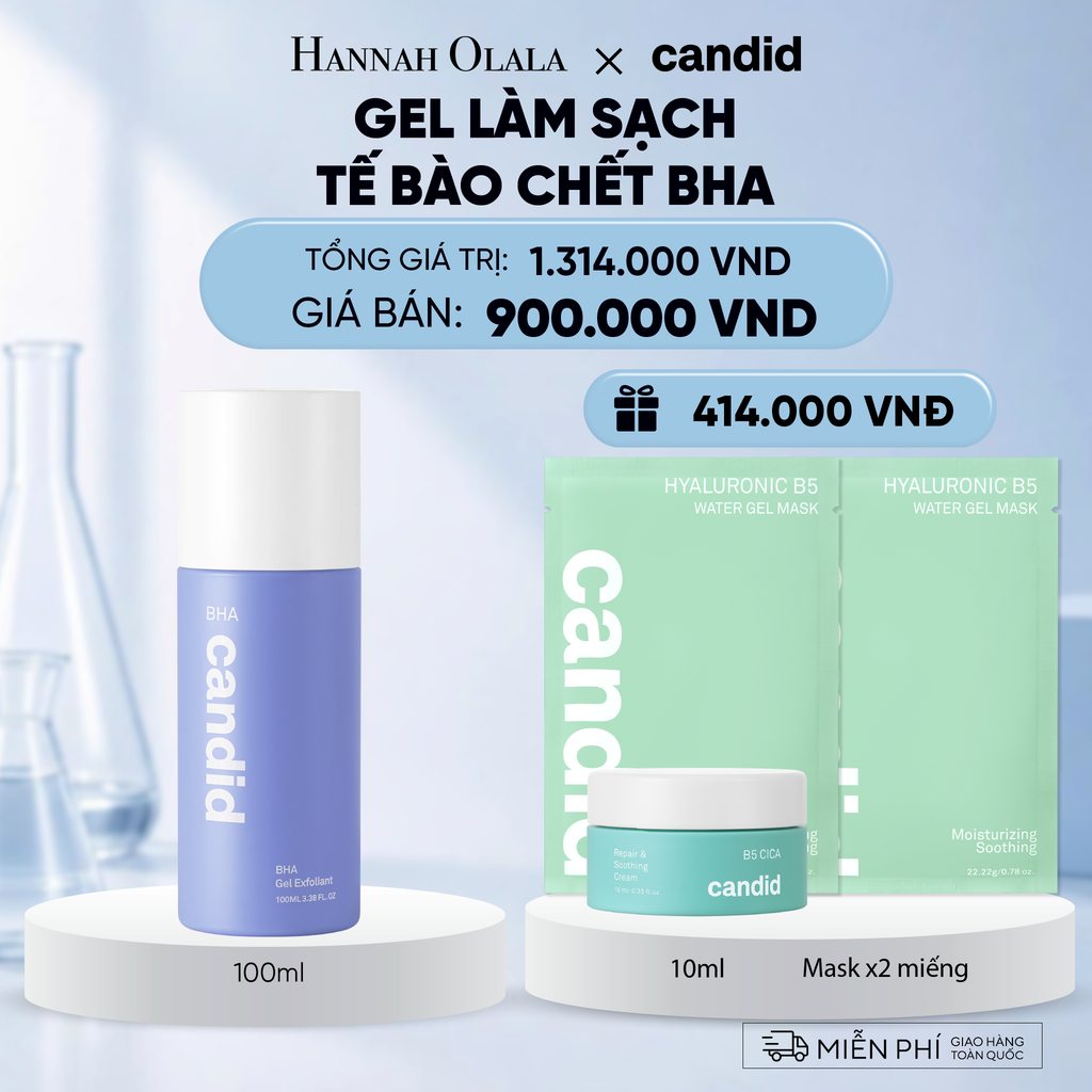  GEL LÀM SẠCH BÀO CHẾT BHA 100ML DEAL 10: 