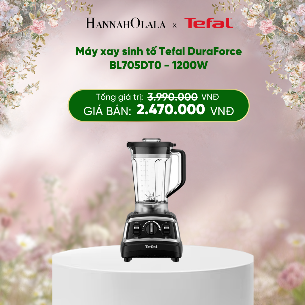  E299_DEAL 10: MÁY XAY SINH TỐ TEFAL DURAFORCE BL705DT0 - 1200W 