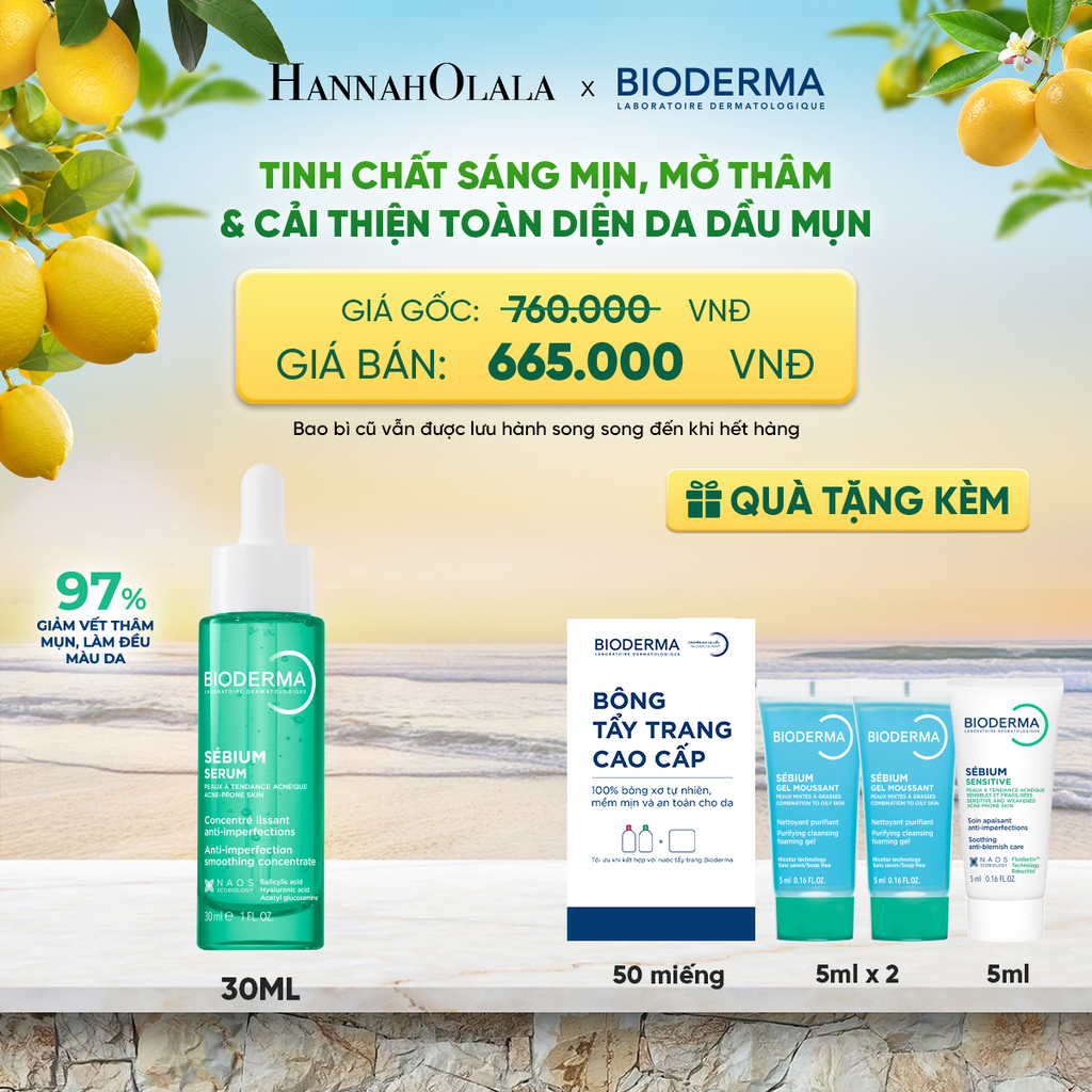  TINH CHẤT SÁNG MỊN, MỜ THÂM, CẢI THIỆN TOÀN DIỆN DA DẦU MỤN 