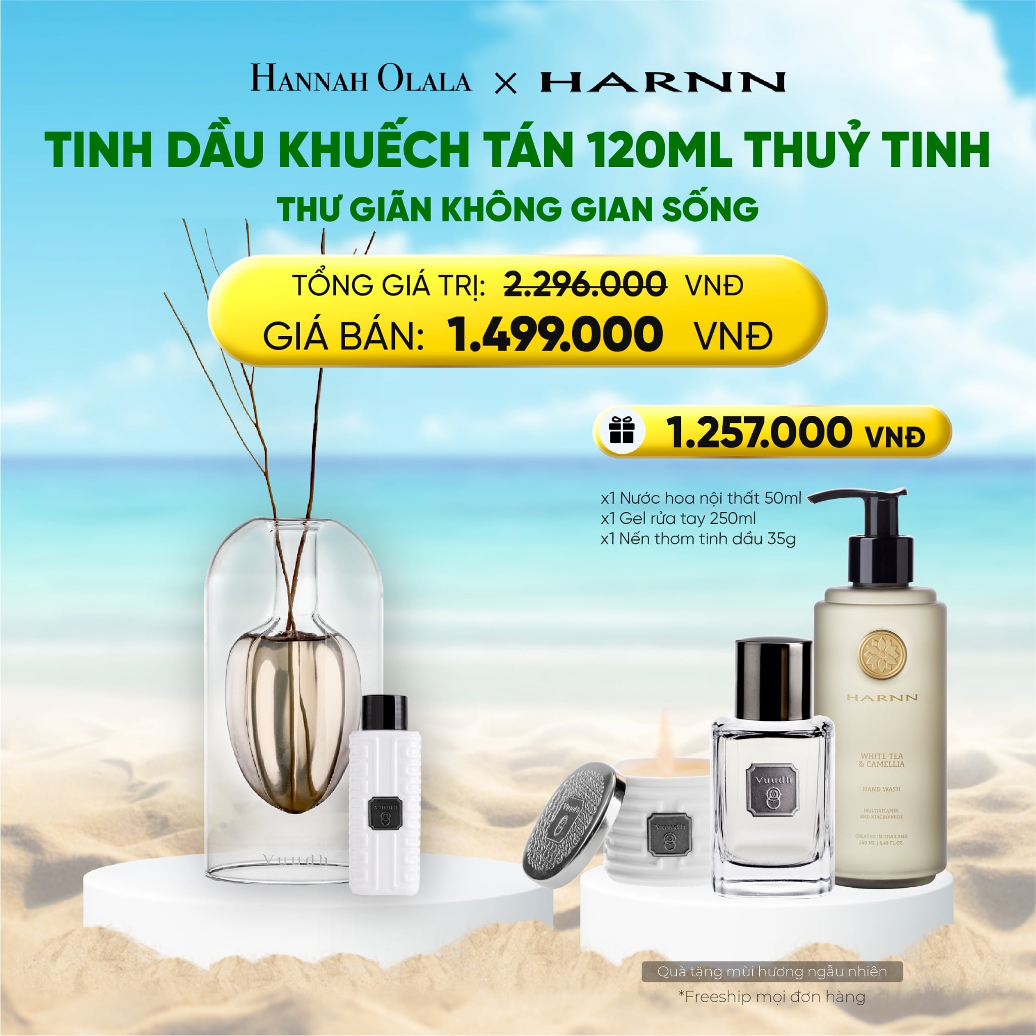 Tinh Dầu Khuếch Tán Thủy Tinh 120ml Hương Thiên Nhiên